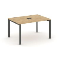 Style Project Next SN-59P.SPRG-001 (Тиквуд светлый/Антрацит металл) Стол переговорный