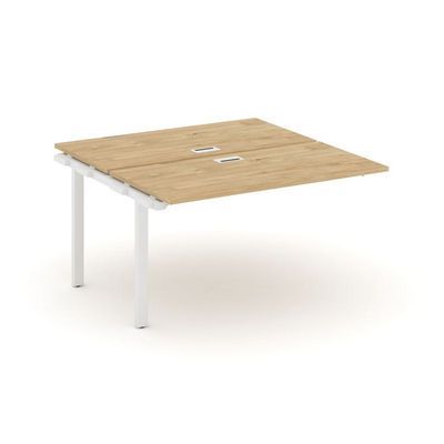 Style Project Next SN-59P.DNRS-012 (Тиквуд светлый/Белый металл) Проходной наборный элемент