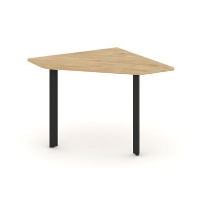 Style Project Next SN-59.UPRG-001 (Тиквуд светлый/Черный металл) Угловой элемент переговорного стола