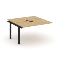 Style Project Next SN-59P.DNRS-002 (Тиквуд светлый/Черный металл) Проходной наборный элемент