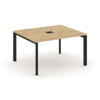 Style Project Next SN-59P.SPRG-033 (Тиквуд светлый/Черный металл) Стол переговорный