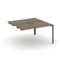 Style Project Next SN-59P.DPRS-001 (Вяз благородный/Антрацит металл) Стол приставка к опорным элементам