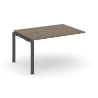 Style Project Next SN-59P.NSPRG-002.3 (Вяз благородный/Антрацит металл) Проходной наборный элемент переговорного стола