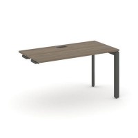 Style Project Next SN-59P.OPRS-012 (Вяз благородный/Антрацит металл) Стол приставка к опорным элементам