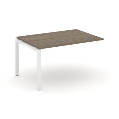 Style Project Next SN-59P.NSPRG-004.3 (Вяз благородный/Белый металл) Проходной наборный элемент переговорного стола