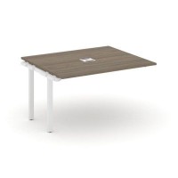 Style Project Next SN-59P.NSPRG-033 (Вяз благородный/Белый металл) Проходной наборный элемент переговорного стола