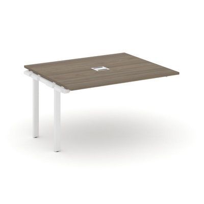 Style Project Next SN-59P.NSPRG-033 (Вяз благородный/Белый металл) Проходной наборный элемент переговорного стола