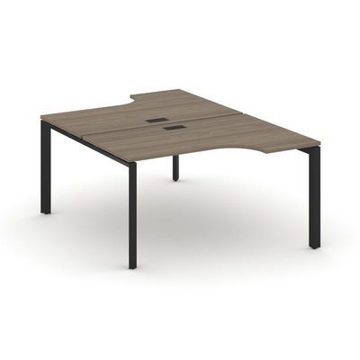 Style Project Next SN-59P.DRPA-022 (Вяз благородный/Черный металл) Рабочая станция эргономичная