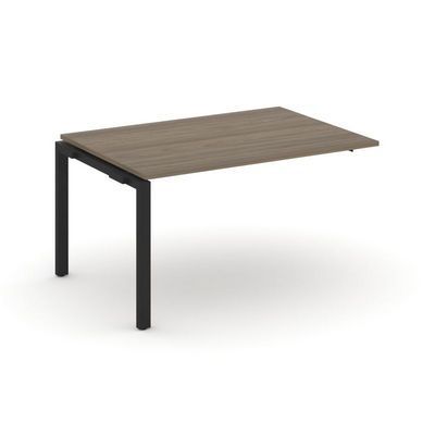 Style Project Next SN-59P.NSPRG-002.3 (Вяз благородный/Черный металл) Проходной наборный элемент переговорного стола