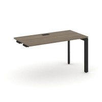 Style Project Next SN-59P.OPRS-003 (Вяз благородный/Черный металл) Стол приставка к опорным элементам