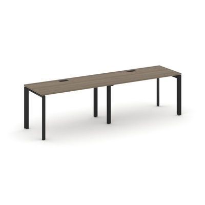 Style Project Next SN-59P.ORS-003 (Вяз благородный/Черный металл) Рабочая станция односторонняя