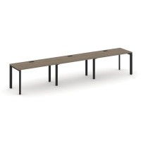 Style Project Next SN-59P.ORS-043 (Вяз благородный/Черный металл) Рабочая станция односторонняя