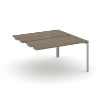 Style Project Next SN-59P.DPRS-002 (Вяз благородный/Серый металл) Стол приставка к опорным элементам