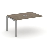 Style Project Next SN-59P.NSPRG-001 (Вяз благородный/Серый металл) Проходной наборный элемент переговорного стола