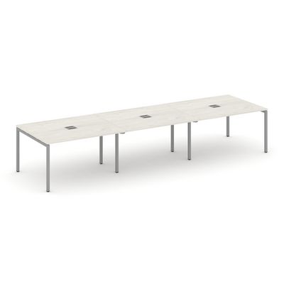 Стайл Проджект SN-4P.SPRG-054 (Дуб наварра/Серый металл) Стол переговорный
