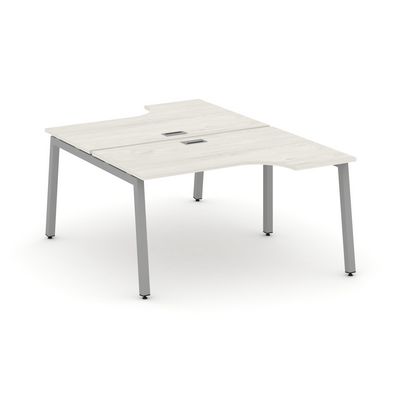 Стайл Проджект SN-5A.DRPA-001 (Дуб наварра/Серый металл) Рабочая станция эргономичная
