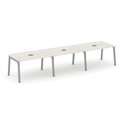 Стайл Проджект SN-5A.SPRG-021 (Дуб наварра/Серый металл) Стол переговорный