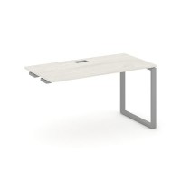 Стайл Проджект SN-6O.OPRS-011 (Дуб наварра/Серый металл) Стол приставка к опорным элементам