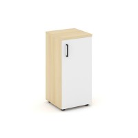 Style Project SN.STU-301(R) (Акация лорка/Белый) Шкаф низкий узкий правый (1 низкий фасад ЛДСП)