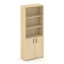 Style Project SN.STS-101 (Акация лорка) Шкаф высокий широкий (2 низких фасада ЛДСП)