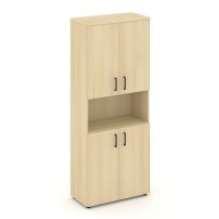 Style Project SN.STS-107 (Акация лорка) Шкаф высокий широкий (4 низких фасада ЛДСП)