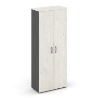 Style Project SN.GB.E-003 (Антрацит/Дуб наварра) Гардероб широкий неглубокий