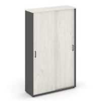 Style Project SN.SHK-002 (Антрацит/Дуб наварра) Шкаф-купе комбинированный