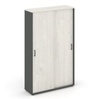 Style Project SN.SHK.E-003 (Антрацит/Дуб наварра) Шкаф-купе для одежды