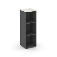 Style Project SN.STU-200 (Антрацит/Дуб наварра) Стеллаж средний узкий