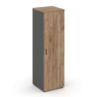 Style Project SN.GB-002 (Антрацит/Дуб табак) Гардероб узкий глубокий