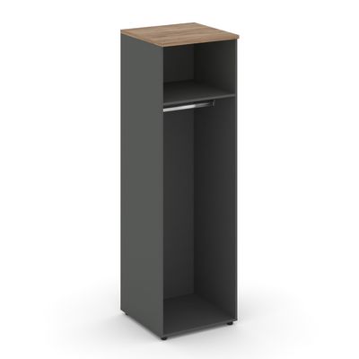Style Project SN.GB.E-002 (Антрацит/Дуб табак) Гардероб узкий глубокий