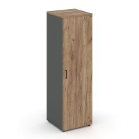 Style Project SN.GB.E-002 (Антрацит/Дуб табак) Гардероб узкий глубокий