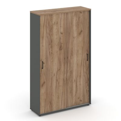 Style Project SN.SHK-003 (Антрацит/Дуб табак) Шкаф-купе для одежды