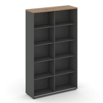 Style Project SN.SHK.E-001 (Антрацит/Дуб табак) Шкаф-купе с полками