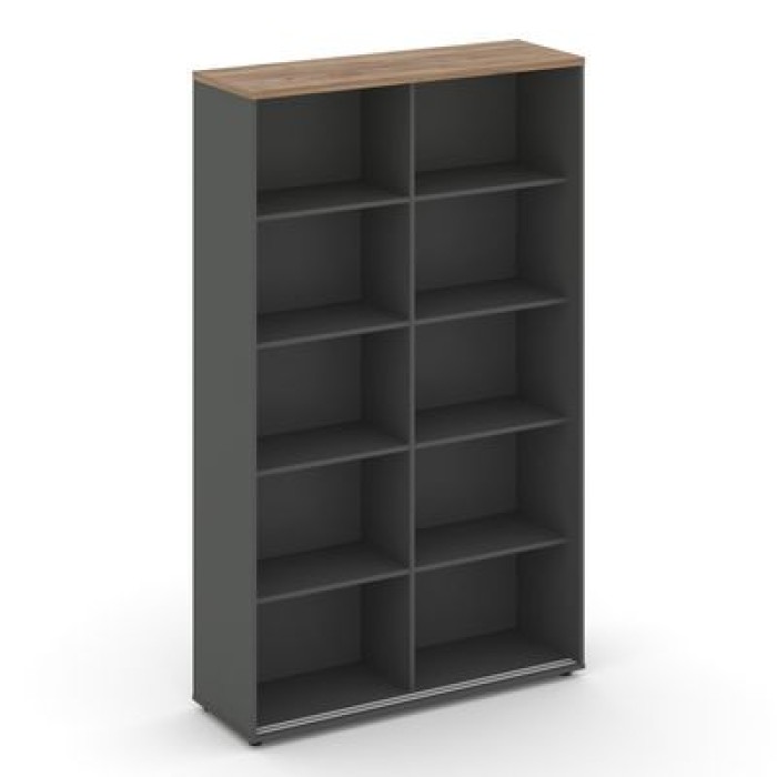 Стайл Проджект SN.SHK.E-001 (Антрацит/Дуб табак) Шкаф-купе с полками