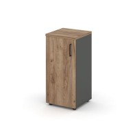 Style Project SN.STU-301(L) (Антрацит/Дуб табак) Шкаф низкий узкий левый (1 низкий фасад ЛДСП)