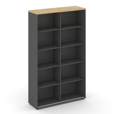 Style Project SN.SHK-001 (Антрацит/Тиквуд светлый) Шкаф-купе с полками