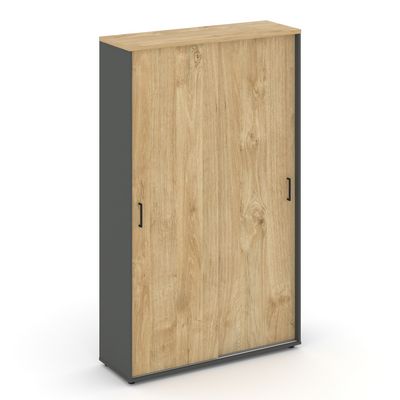 Style Project SN.SHK.E-001 (Антрацит/Тиквуд светлый) Шкаф-купе с полками