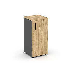 Стайл Проджект SN.STU.E-301(R) (Антрацит/Тиквуд светлый) Шкаф низкий узкий правый (1 низкий фасад ЛДСП)