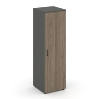 Style Project SN.GB-002 (Антрацит/Вяз благородный) Гардероб узкий глубокий