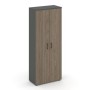 Style Project SN.STS.E-108 (Антрацит/Вяз благородный) Шкаф высокий широкий (2 высоких фасада ЛДСП)