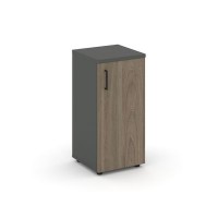 Style Project SN.STU-301(R) (Антрацит/Вяз благородный) Шкаф низкий узкий правый (1 низкий фасад ЛДСП)