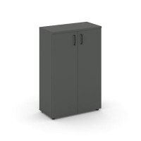 Style Project SN.STS.E-204 (Антрацит) Шкаф средний широкий (2 средних фасада ЛДСП)