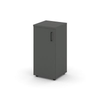 Style Project SN.STU-301(L) (Антрацит) Шкаф низкий узкий левый (1 низкий фасад ЛДСП)