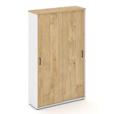 Style Project SN.SHK.E-002 (Белый/Тиквуд светлый) Шкаф-купе комбинированный