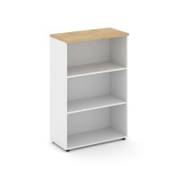 Style Project SN.STS-200 (Белый/Тиквуд светлый) Стеллаж средний широкий