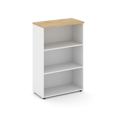 Style Project SN.STS-200 (Белый/Тиквуд светлый) Стеллаж средний широкий