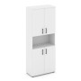 Style Project SN.STS.E-107 (Белый) Шкаф высокий широкий (4 низких фасада ЛДСП)