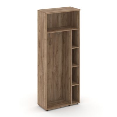 Style Project SN.GB.E-003 (Дуб табак/Антрацит) Гардероб широкий неглубокий
