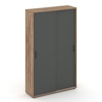 Style Project SN.SHK.E-002 (Дуб табак/Антрацит) Шкаф-купе комбинированный
